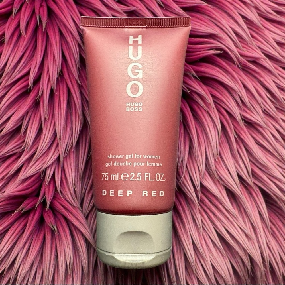 New Hugo Boss Hugo   Womens  Deep Red Shower Gel 2.5oz NEW.